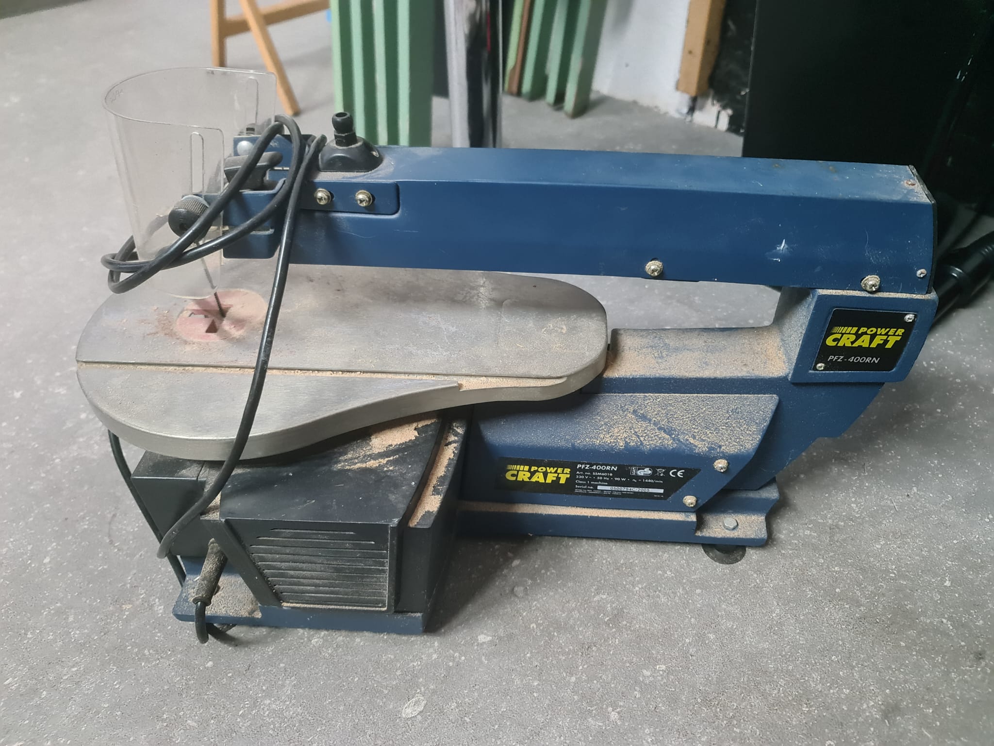 The PFZ-400RN Scroll Saw